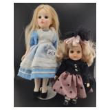 2 DOLLS - EFFANBEE 1975 SIMILARITY TO ALICE IN WON