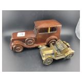 WOODEN CAR MUZIC BOX (THOSE WERE THE DAYS) - WORKS