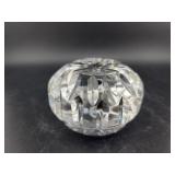 CRYSTAL BUTTON PAPERWEIGHT