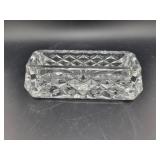 WATERFORD CRYSTAL SUGAR PACKET TRAY