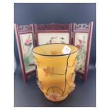 CANDLE HOLDER AND A TABLE TOP ASHIAN SCREEN