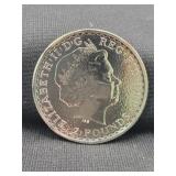 2015 BRITISH 1 OZ SILVER ROUND