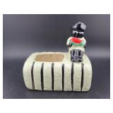 BLACK AMERICANA PLANTER - MADE IN OCCUPIED JAPAN