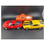 3 DIECAST CARS