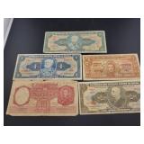 COLLECTION OF FOREIGN CURRENCY