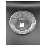 LALIQUE CRYSTAL LION ASHTRAY