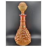 IMPERIAL GRAPE WINE DECANTER W/STOPPER - 12"