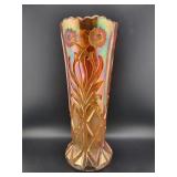BROCKWITZ MARIGOLD SUNFLOWER & DIAMONDS VASE - 9