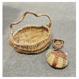 (3) GRAPEVINE BASKETS