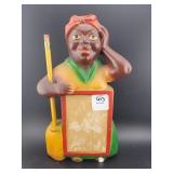 CHALKWARE BLACK AMERICANA NOTE PAD - CHIPPED