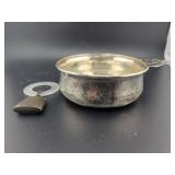 STERLING SILVER SALVER (70.7 GR) AND STERLING