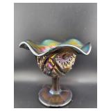 IMPERIAL IRIDESCENT COMPOTE FRUIT BOWL - 6"