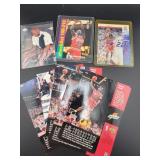 (9) MICHAEL JORDAN BASKETBALL TRADING CARDS