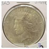 1923 PEACE SILVER DOLLAR
