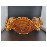IMPERIAL "FASHION" MARIGOLD HOBSTAR 10" BOWL W/