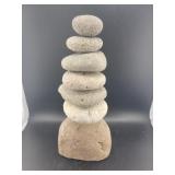 STONE CAIRN - W/ROD IN CENTER