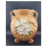 WELLER POTTERY 8" DOGWOOD VASE
