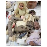 DOLLS AND STUFFED ANIMALS: SOCK MONKEY, DADDY LONG
