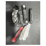 (6) ASSORTED SINGLE BLADE FOLDING POCKET KNIVES
