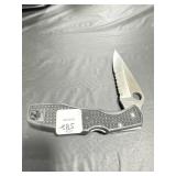 SPYDERCO V8-10 SINGLE BLADE FOLDING POCKET KNIFE