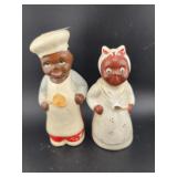 PAIR BLACK AMERICANA S & P SHAKERS - JAPAN