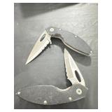 (2) BUCK SINGLE BLADE FOLDING POCKET KNIVES