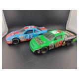(2) NASCAR DIECAST CARS #18 & #43