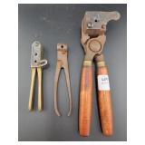 3 ASSORTED BULLET MOULDS