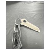 SPYDERCO V8-10 SINGLE BLADE FOLDING POCKET KNIFE