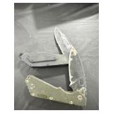 (2) BUCK SINGLE BLADE FOLDING POCKET KNIVES