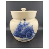 P.R. STORIE POTTERY CO., MARSHALL, TEXAS COVERED