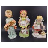 (3) FIGURINES - THE HUMMEL HAS BROKEN WING