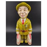 CAST IRON BANK - U.S. ARMY SOLDIER - 6"