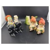 4 SETS OF S & P SHAKERS
