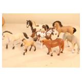 (7) SCHLEIGH HORSE FIGURES