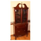 MAHOGANY CHINA CABINET
