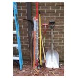 GARDEN HOSE AND YARD TOOLS