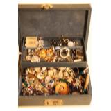 JEWELRY BOX WITH NICE JEWELRY VARIETY