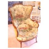 PHEASANT UPHOLSTERED SIDE CHAIR