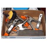 CLAMPS, SNAKE, GAS LEAK DETECTOR