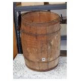 WOOD NAIL KEG