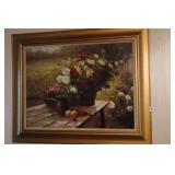 FRAMED FLORAL PRINT