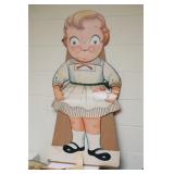 CARDBOARD ADVERTISING STANDUP FIGURE