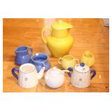 PITCHER, CREAMER & SUGARS