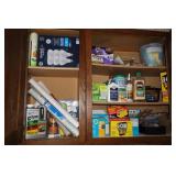 CLEANERS, LIGHT BULBS ETC