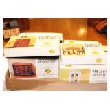 (13) HOUSE OF MINIATURES FURNITURE KITS