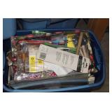 (5) TOTES OF CRAFTING ITEMS