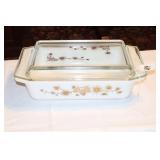 PYREX "GOLDEN PINECONE" CASSEROLE