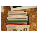 BOX VARIETY OF 33 RPM RECORDS