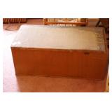 WOOD STORAGE BOX